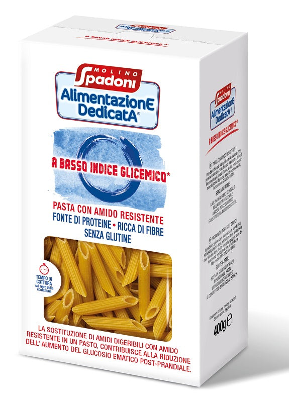 Alimentazione Dedicata Penne Basso Indice Glicemico Senza Glutine 400 G - Alimentazione Dedicata Penne Basso Indice Glicemico Senza Glutine 400 G