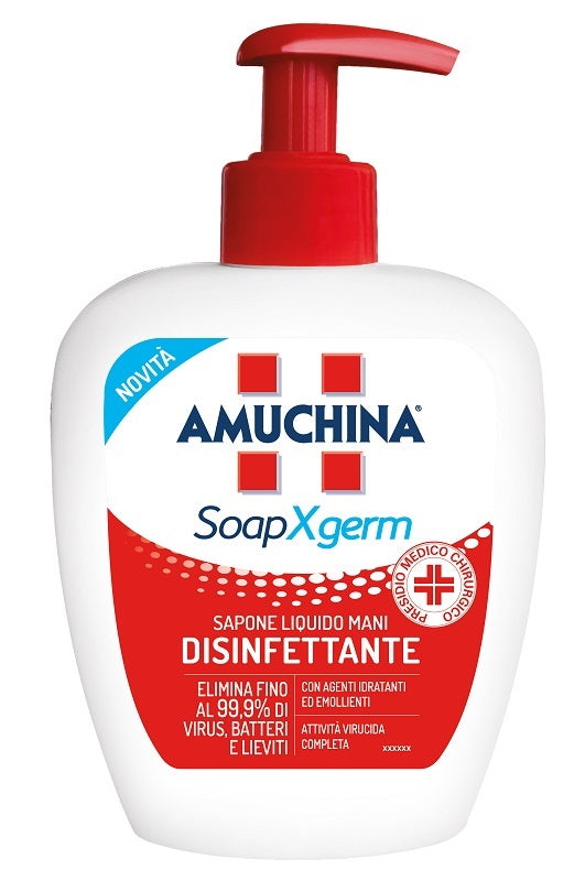 AMUCHINA XGERM SAPONE DISINFETTANTE 250 ML - AMUCHINA XGERM SAPONE DISINFETTANTE 250 ML