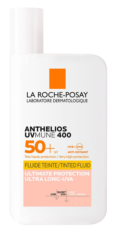 ANTHELIOS UVMUNE FLUIDO INVISIBILE SPF50+ COLORATO 50 ML - ANTHELIOS UVMUNE FLUIDO INVISIBILE SPF50+ COLORATO 50 ML
