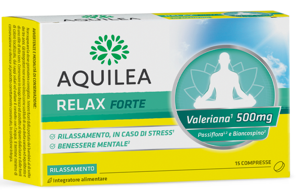 AQUILEA RELAX FORTE 15 COMPRESSE - AQUILEA RELAX FORTE 15 COMPRESSE