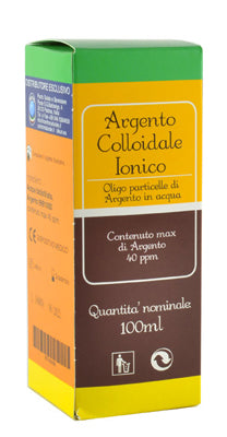 ARGENTO COLLOIDALE IONICO 40PPM CERTIFICATO SPRAY CON CONTAGOCCE 100 ML - ARGENTO COLLOIDALE IONICO 40PPM CERTIFICATO SPRAY CON CONTAGOCCE 100 ML
