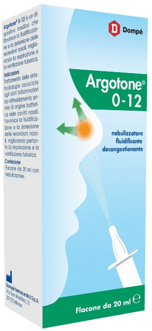 Argotone 0-12 Spray Nasale 20 Ml - Argotone 0-12 Spray Nasale 20 Ml