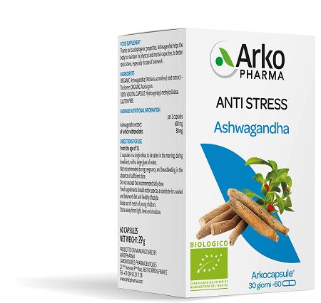 ARKOCPS ASHWAGANDHA BIO 60 CAPSULE