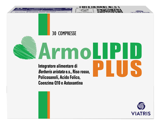 Armolipid Plus 30 Compresse integratore colesterolo - Armolipid Plus 30 Compresse integratore colesterolo