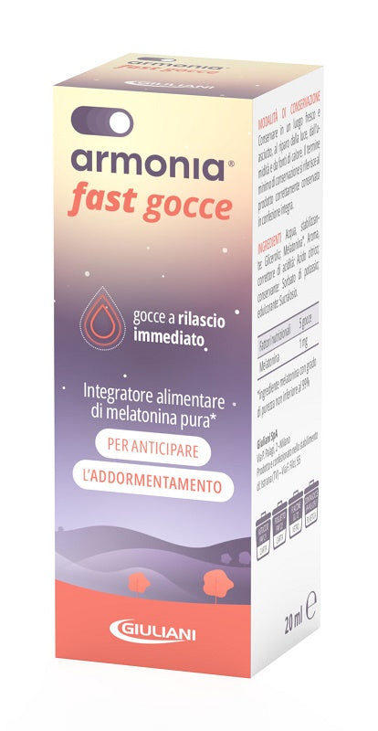 ARMONIA FAST 1 MG MELAT GOCCE 20 ML - ARMONIA FAST 1 MG MELAT GOCCE 20 ML