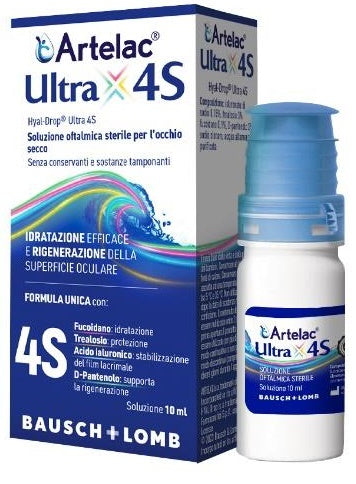 Artelac Ultra 4S Soluzione Oftalmica 10 ml