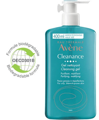 Avene Cleanance Gel Detergente Nuova Formula 400 Ml - Avene Cleanance Gel Detergente Nuova Formula 400 Ml