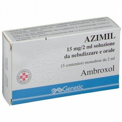AZIMIL*orale nebul soluz 15 monod 2 ml 15 mg/2 ml