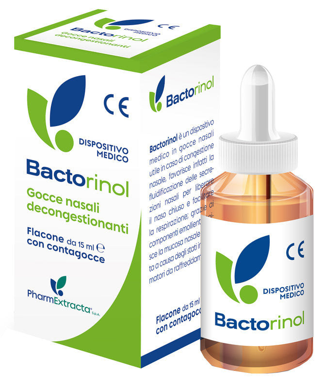 BACTORINOL GOCCE NASALI DECONGESTIONANTI 15 ML - BACTORINOL GOCCE NASALI DECONGESTIONANTI 15 ML
