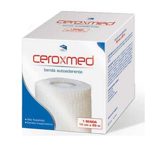BENDA ELASTICA AUTOADERENTE CEROXMED 2000 X 10 CM 1 PEZZO