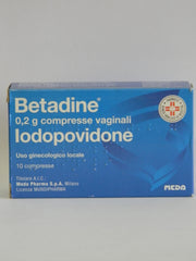 BETADINE*10 cpr vag 200 mg