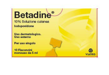 BETADINE 10% SOLUZIONE CUTANEA - BETADINE 10% SOLUZIONE CUTANEA