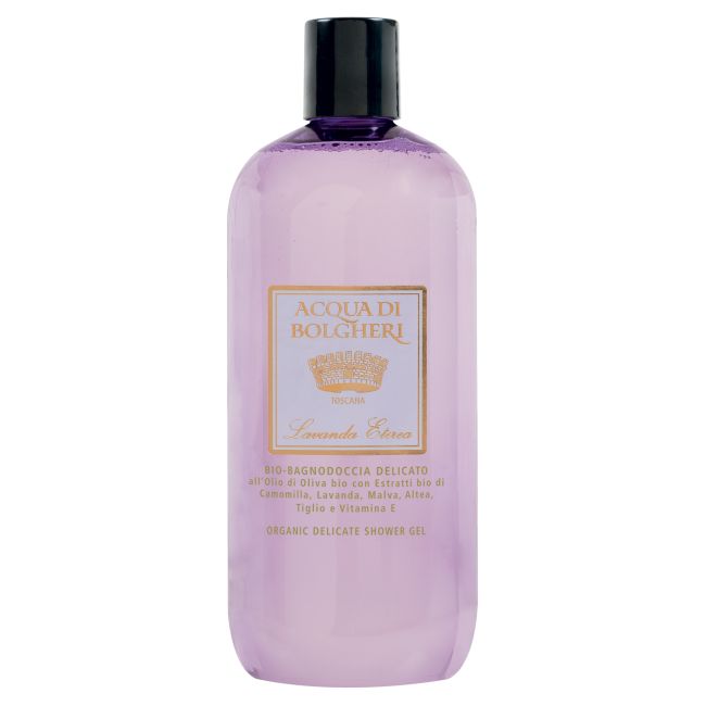 Acqua di Bolgheri Bio Bagnodoccia Delicato Lavanda Eterea 500 ml