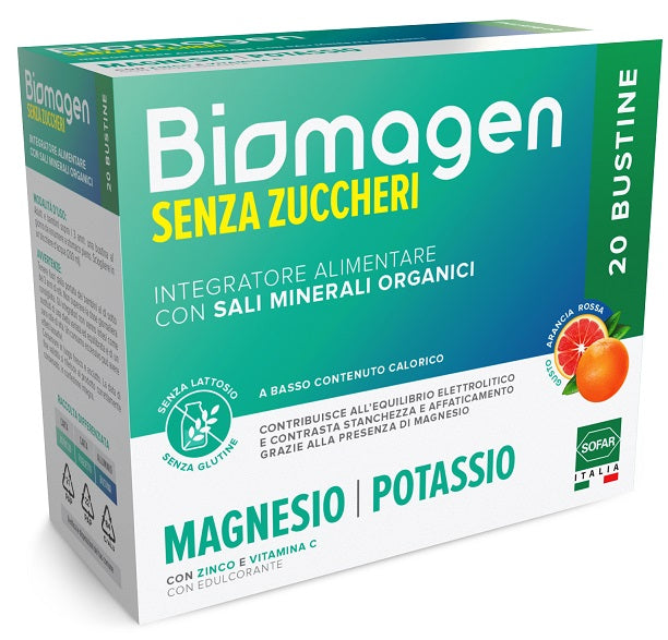 BIOMAGEN SENZA ZUCCHERI 20 BUSTINE - BIOMAGEN SENZA ZUCCHERI 20 BUSTINE