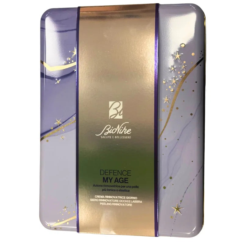 Bionike Cofanetto Defence My Age Crema 50ml + Siero Occhi e Labbra 15ml + Peeling 30ml - Bionike Cofanetto Defence My Age Crema 50ml + Siero Occhi e Labbra 15ml + Peeling 30ml