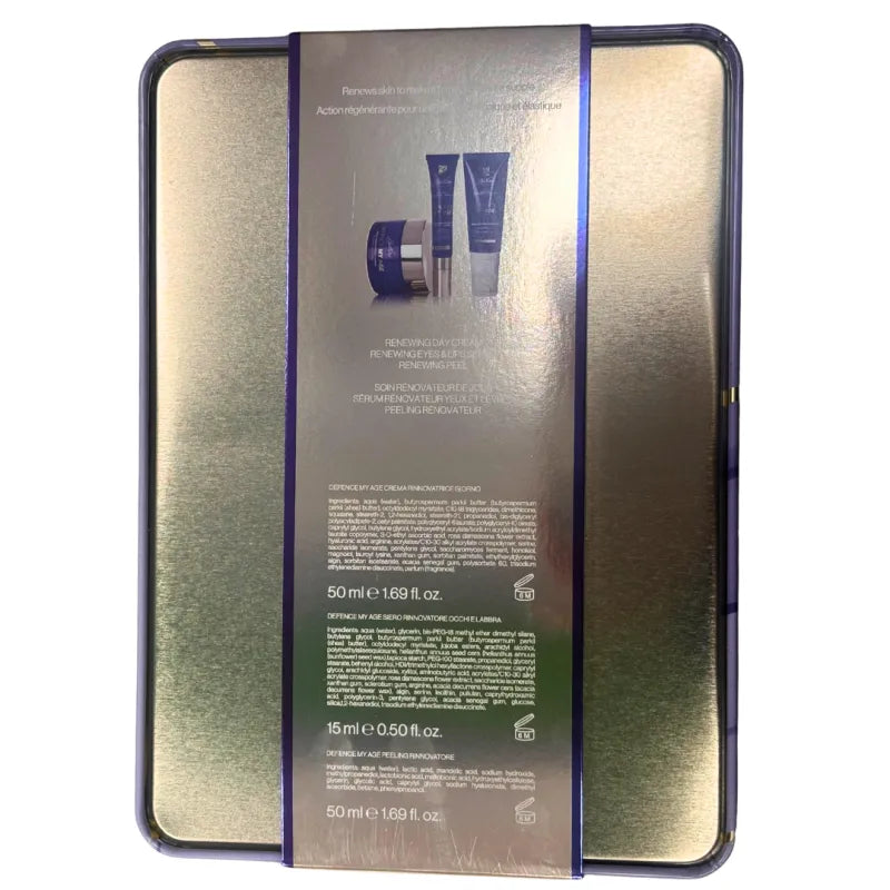 Bionike Cofanetto Defence My Age Crema 50ml + Siero Occhi e Labbra 15ml + Peeling 30ml