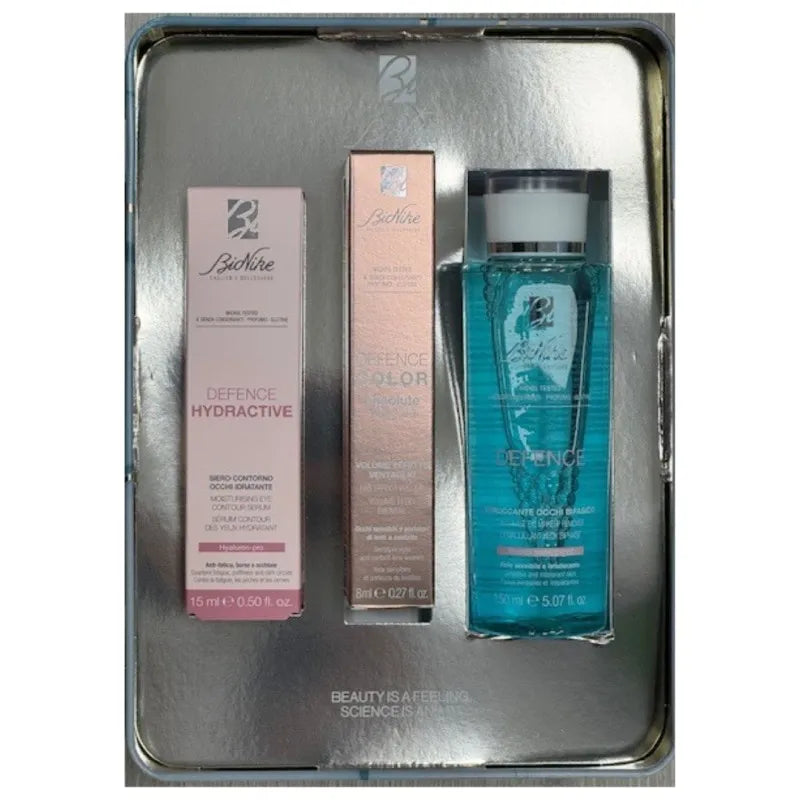 Bionike Cofanetto Eye Essentials con Mascara + Struccante + Contorno Occhi Hydractive - Bionike Cofanetto Eye Essentials con Mascara + Struccante + Contorno Occhi Hydractive