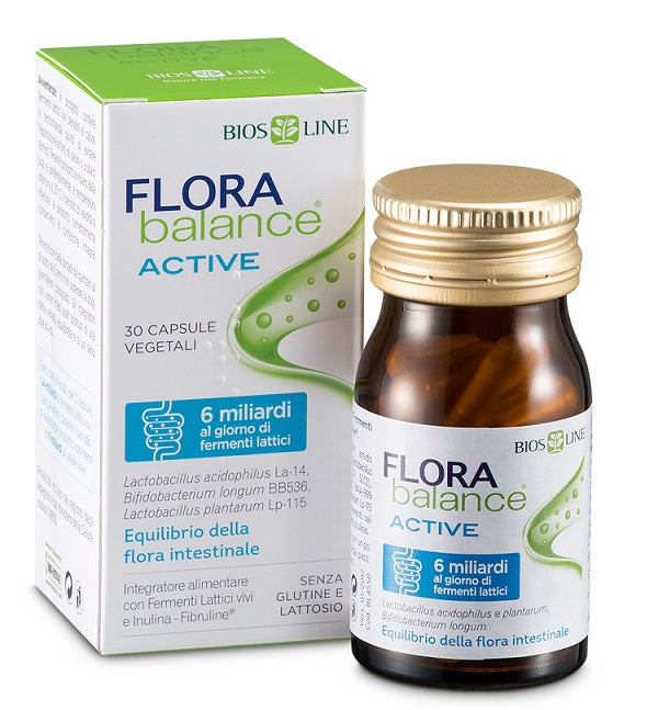 BIOSLINE FLORABALANCE ACTIVE 30 CAPSULE VEGETALI - BIOSLINE FLORABALANCE ACTIVE 30 CAPSULE VEGETALI