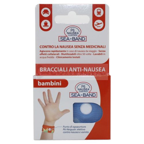 BRACCIALE ANTI NAUSEA PER BAMBINI P6 NAUSEA CONTROL 2 PEZZI - BRACCIALE ANTI NAUSEA PER BAMBINI P6 NAUSEA CONTROL 2 PEZZI