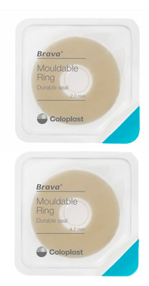 BRAVA ANELLO PLASMABILE DI PASTA NO ALCOL PER STOMIA 2 MM 10PEZZI