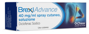 BREXIADVANCE*spray cutaneo 30 ml/125 erog 40 mg/ml con pompadosatrice