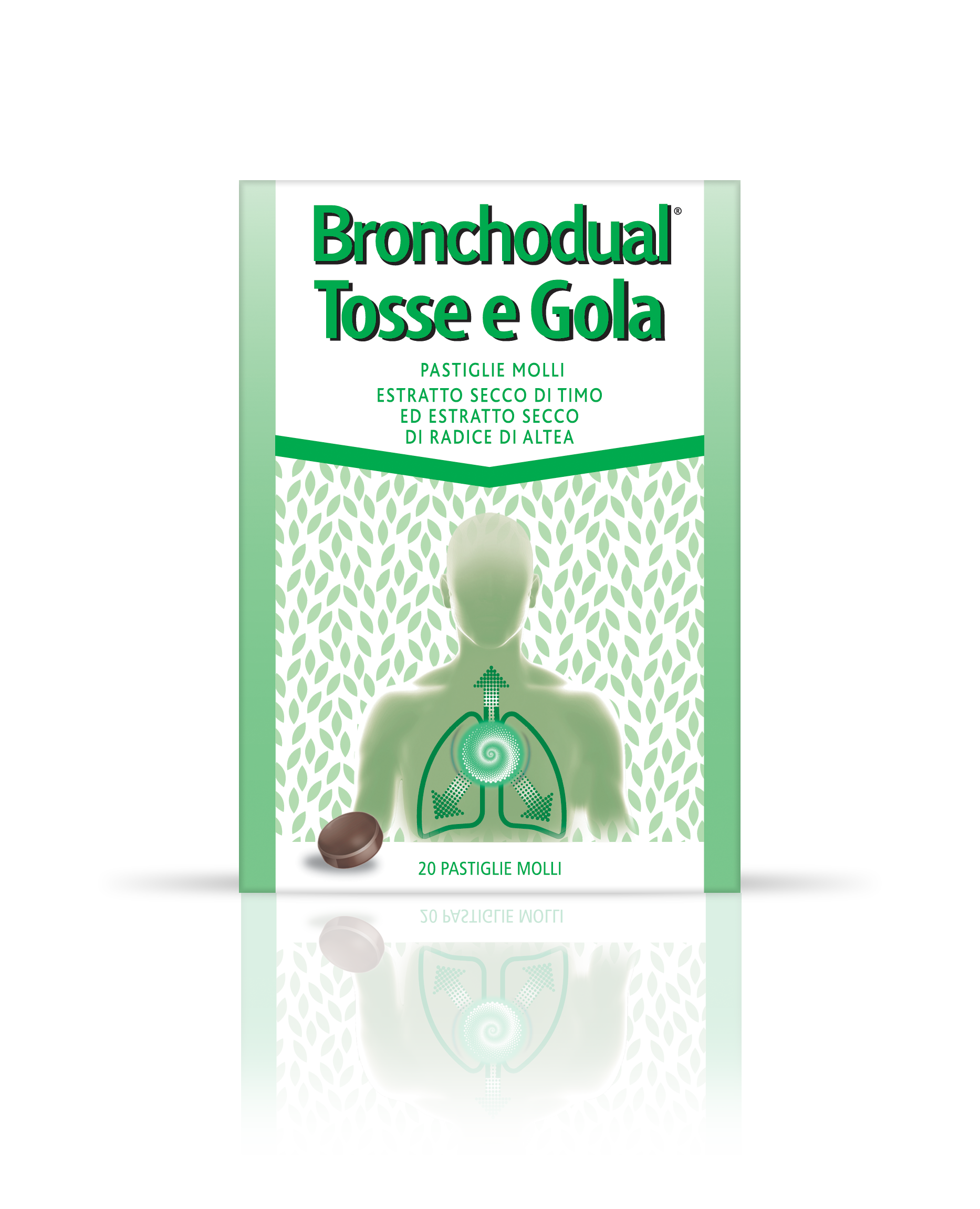 BRONCHODUAL TOSSE E GOLA*20 pastiglie molli - BRONCHODUAL TOSSE E GOLA*20 pastiglie molli