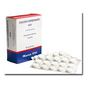 CALCIO CARBONATO VITI 60 COMPRESSE - CALCIO CARBONATO VITI 60 COMPRESSE