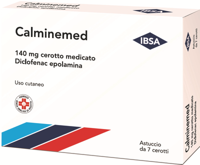 CALMINEMED 140 MG CEROTTO MEDICATO