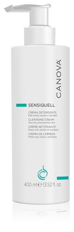 CANOVA SENSIQUELL CREMA DETERGENTE 400 ML - CANOVA SENSIQUELL CREMA DETERGENTE 400 ML