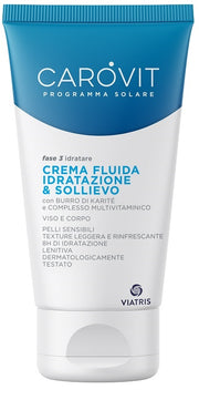 CAROVIT PROGRAMMA SOLARE CREMA FLUIDA IDRATAZIONE & SOLLIEVO150 ML