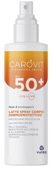 CAROVIT PROGRAMMA SOLARE LATTE CORPO SPF50+ 200 ML