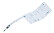 CATETERE VESCICALE AUTOLUBRIFICANTE LIQUICK X-TREME PLUS RIVESTIMENTO IDROFILO CON SACCA RACCOGLI URINA DIAMETRO CH12 LUNGHEZZA 43 CM PUNTA ERGOTHAN 2 FORI SFALSATI 30 PEZZI