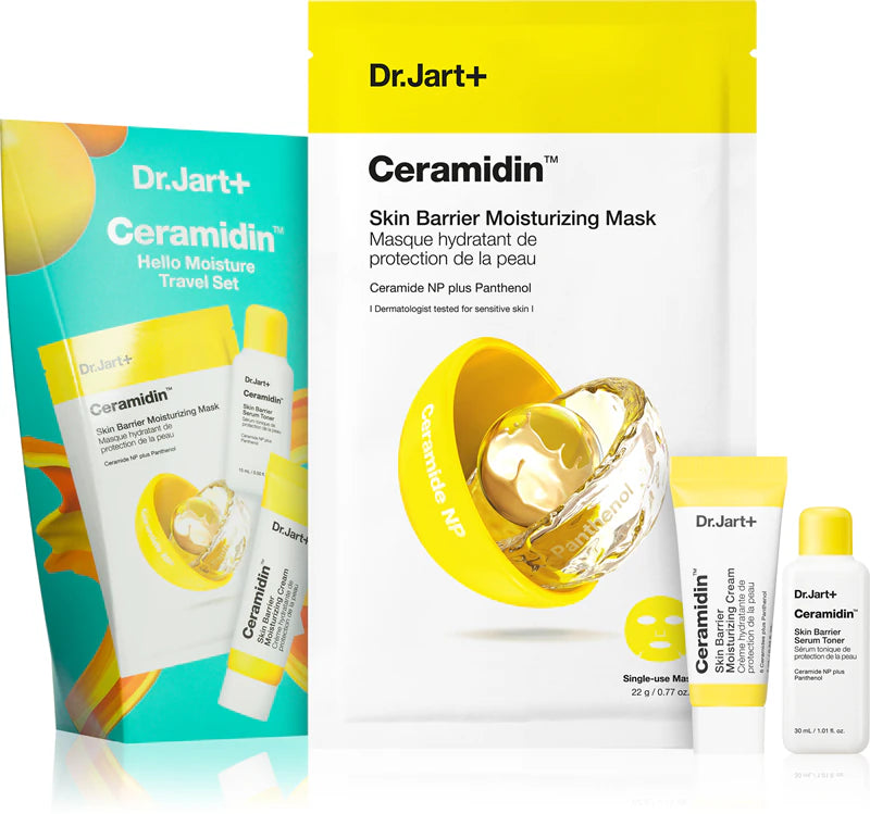DR JART+ Ceramidin™ Hello Moisture Pelli secche Set confezione regalo e travel set per il viso