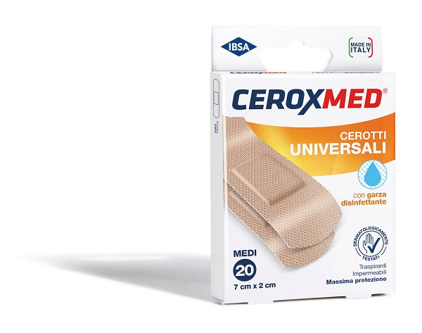 CEROTTI UNIVERSALI CEROXMED MEDI 20 PEZZI