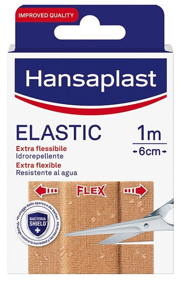 CEROTTO IN STRISCIA HANSAPLAST ELASTIC EXTRA FLESSIBILE 6 CMLUNGHEZZA 1 M 10 PEZZI