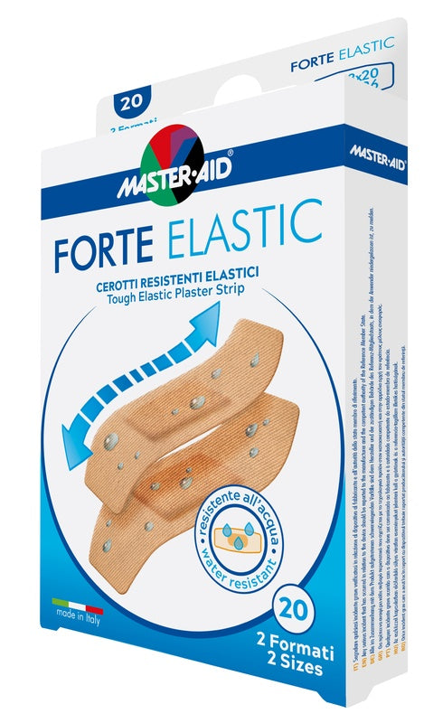 CEROTTO MASTER-AID ELASTIC 20 PEZZI 2 FORMATI - CEROTTO MASTER-AID ELASTIC 20 PEZZI 2 FORMATI