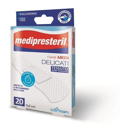 Medipresteril Cerotti Delicati Medi 7x2cm 20 Pezzi