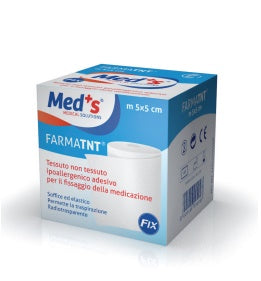 CEROTTO MEDS FARMATESSUTO NON TESSUTO TESSUTO NON TESSUTO FIX IPOALLERGENICO ADESIVO 250X5 CM - CEROTTO MEDS FARMATESSUTO NON TESSUTO TESSUTO NON TESSUTO FIX IPOALLERGENICO ADESIVO 250X5 CM