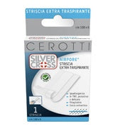 CEROTTO SILVERCROSS STRIP AIRPORE 100X6CM 1 PEZZO