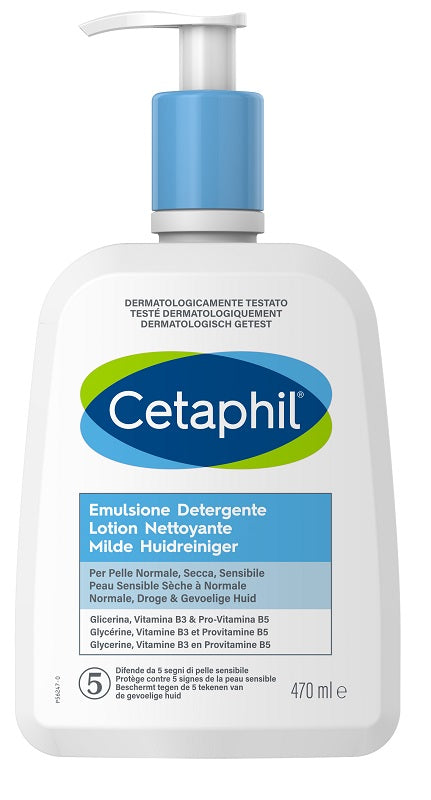 CETAPHIL EMULSIONE DETERGENTE 470 ML - CETAPHIL EMULSIONE DETERGENTE 470 ML