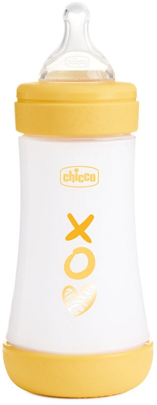 CHICCO BIBERON P5 240ML MED SILICONE UNI - CHICCO BIBERON P5 240ML MED SILICONE UNI