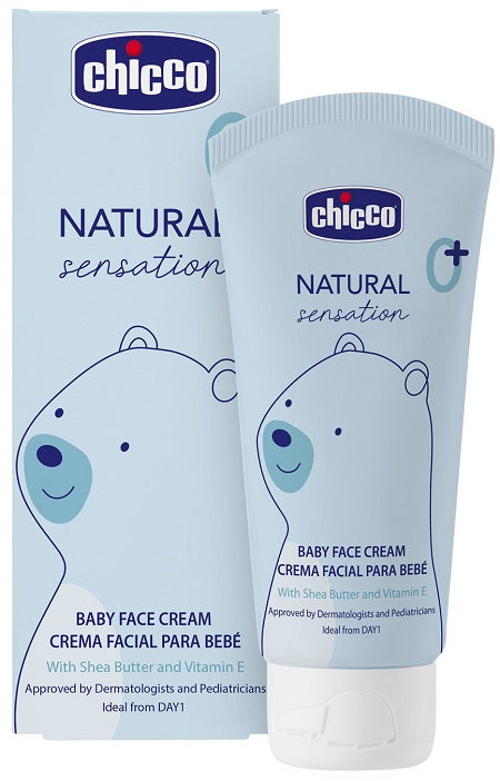 CHICCO NATURAL SENSATION CREMA VISO 50 ML - CHICCO NATURAL SENSATION CREMA VISO 50 ML