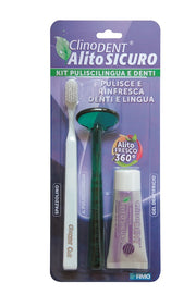 CLINODENT KIT PULISCI LINGUA E DENTI ALITO SICURO