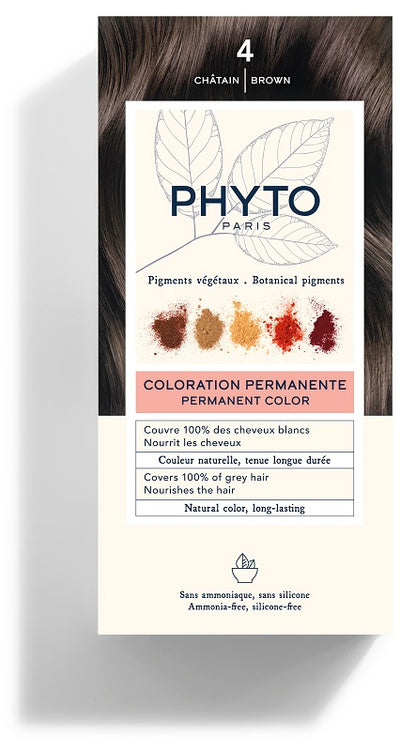 COLOR KIT 4 CASTANO LATTE RIVELATORE 50 ML + CREMA COLORANTE50 ML + MASCHERA PROTETTIVA COLORE 12 ML + GUANTI