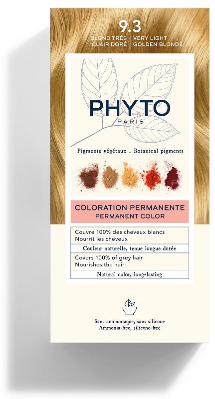 COLOR KIT 9,3 BIONDO CHIARISSIMO DORATO 1 LATTE 50 ML + 1 CREMA 50 ML + 1 MASCHERA 12 ML