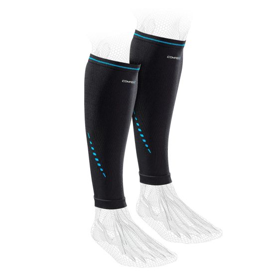 COMPEX ACTIV' CALF SLEEVES Misura S  Polpaccera compressiva e di supporto - COMPEX ACTIV' CALF SLEEVES Misura S  Polpaccera compressiva e di supporto