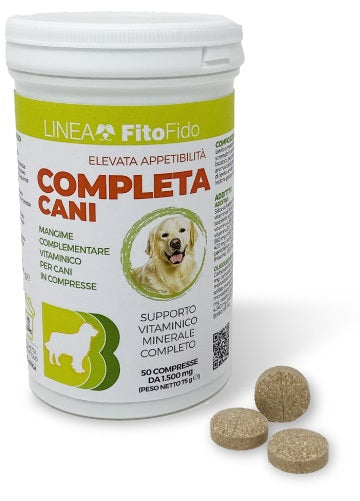 COMPLETA CANI 50 COMPRESSE BARATTOLO 75 G