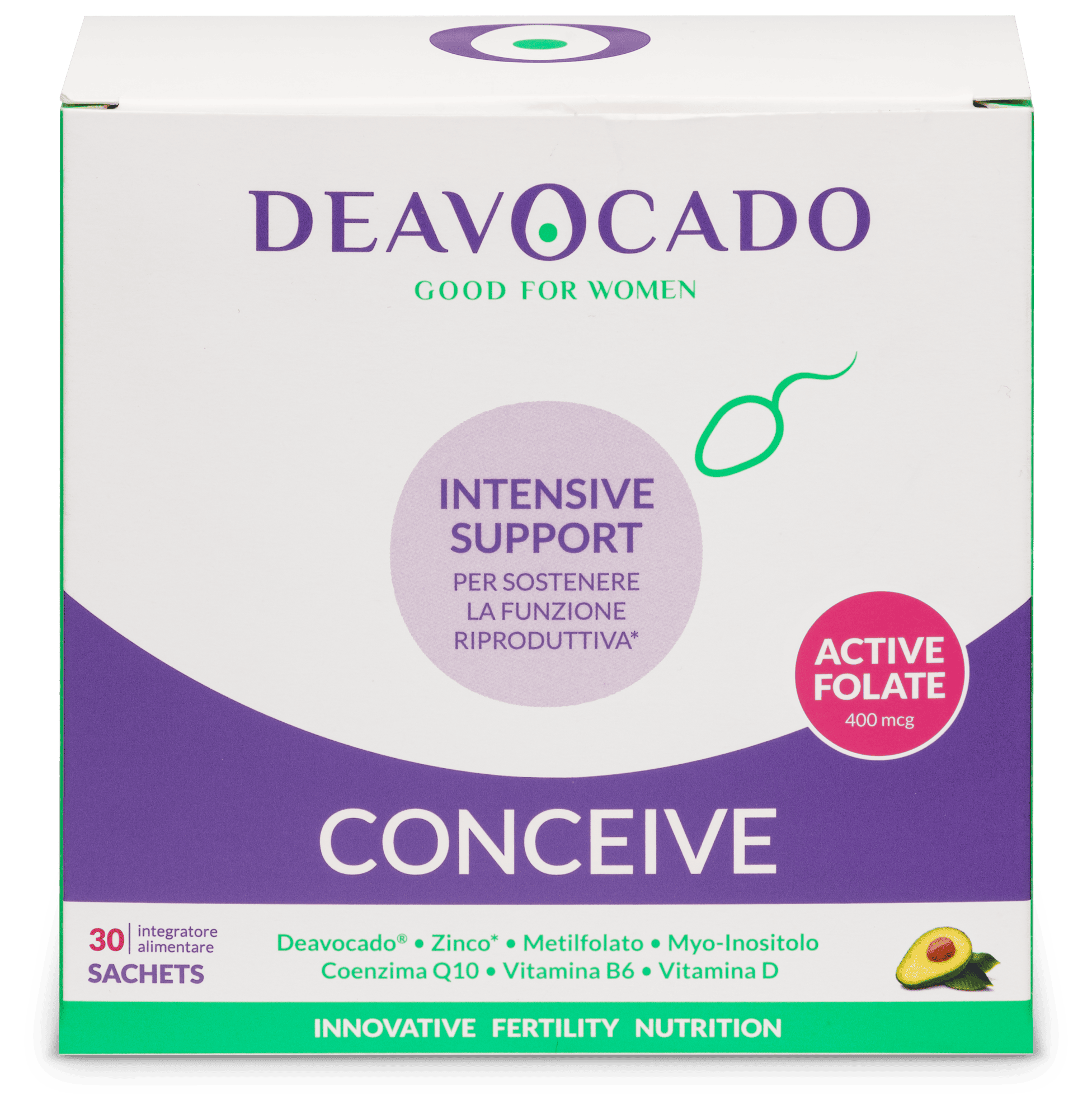 Deavocado Conceive Intensive Support 30 Buste 150g