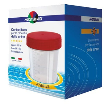 CONTENITORE RACCOLTA URINA MASTER-AID 120 ML