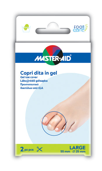COPRI DITA MASTER-AID FOOTCARE IN GEL LARGE 2 PEZZI C2 - COPRI DITA MASTER-AID FOOTCARE IN GEL LARGE 2 PEZZI C2